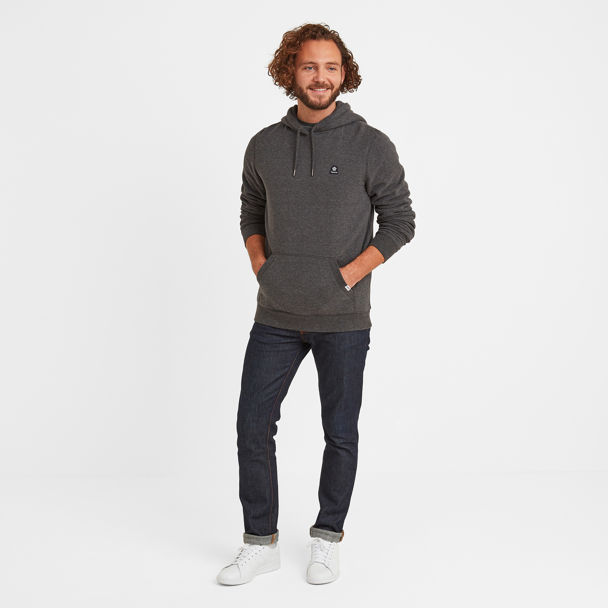 Men's Hoodie Jumper Hooded Pullover Fleece Pockets Super Soft TOG 24