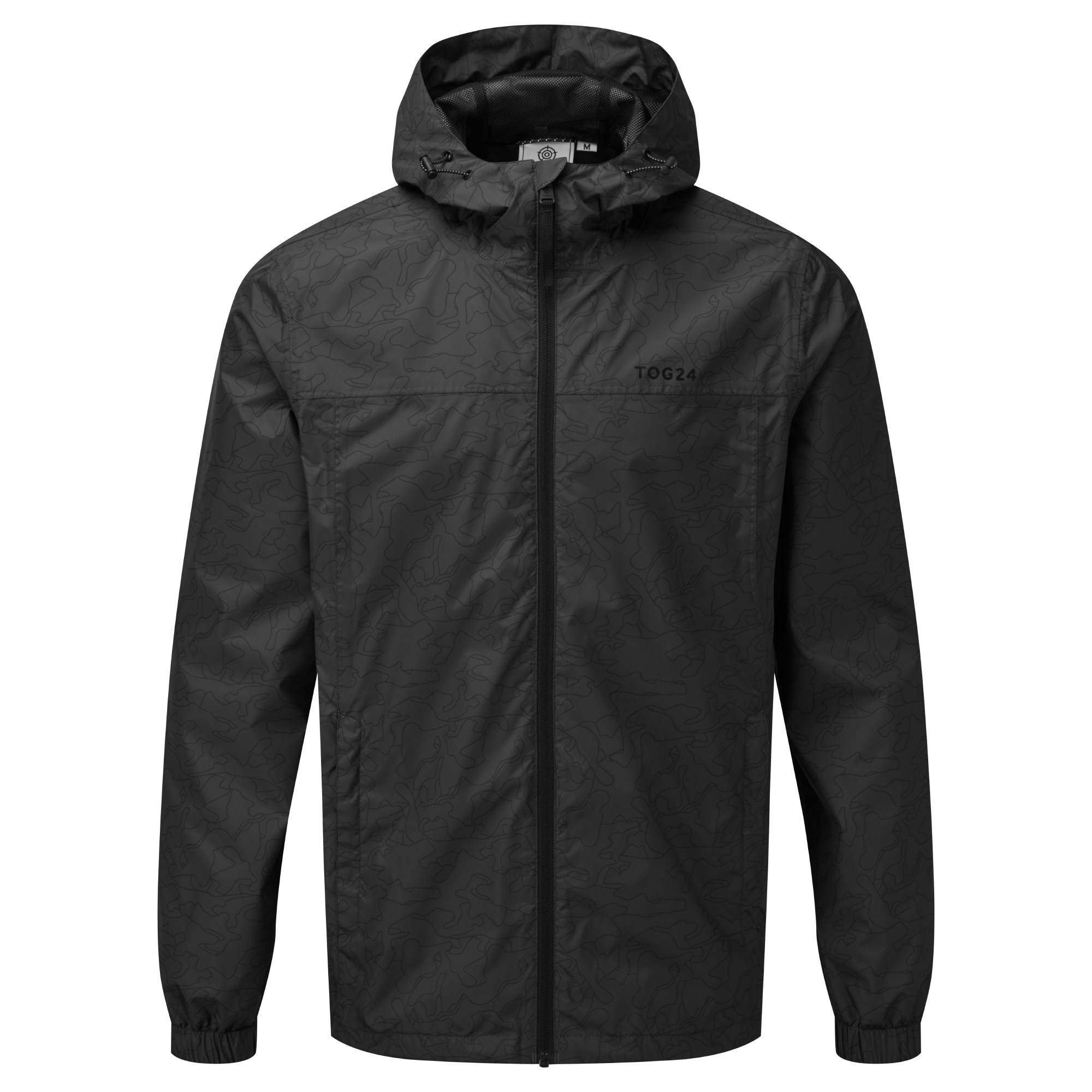 TOG24 Mens Waterproof Jacket Packable Raincoat Outdoors Pacamac Outer