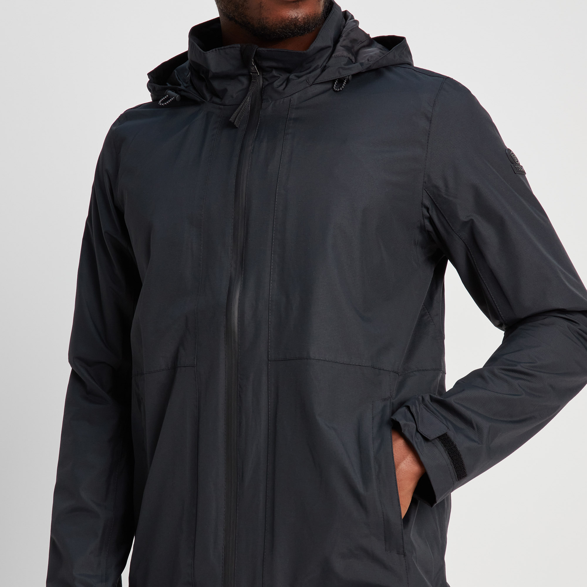 TOG24 Gribton Mens Hooded Waterproof Jacket Raincoat Breathable ...