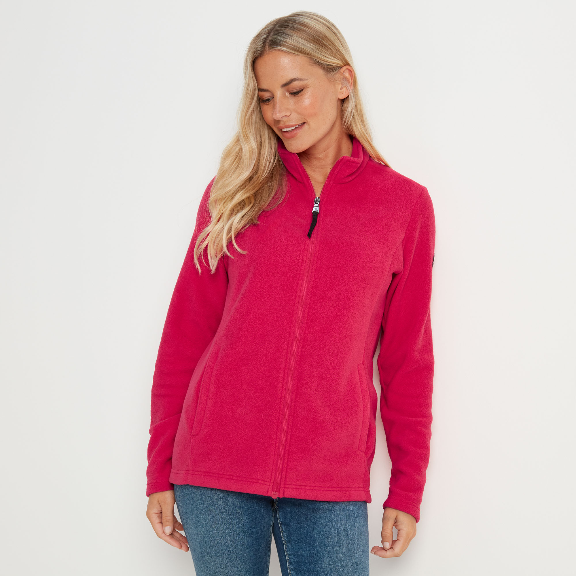 TOG24 Revive Womens Fleece Jacket 100% Recycled Polyester With Full Zip ...